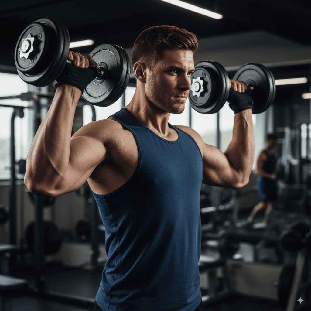 entrenamiento intensivo con mancuernas que potencia la fuerza, aumenta la masa muscular y mejora la definición, diseñado para quienes buscan resultados avanzados y progresión constante.