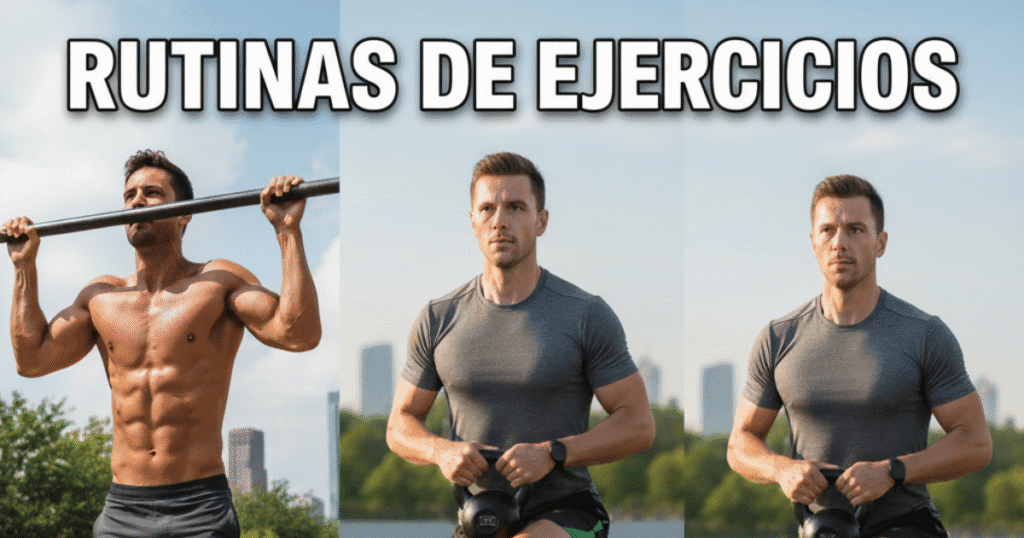 Descubre las mejores rutinas de entrenamiento en casa o en gimnasio para ganar fuerza, mejorar tu resistencia, aumentar tu flexibilidad y lograr tu mejor versión.